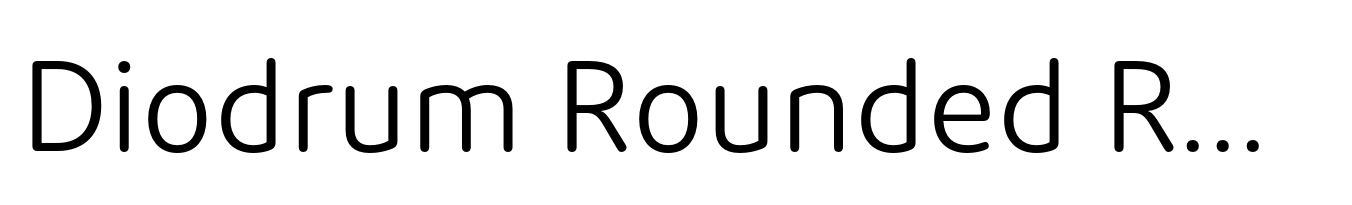 Diodrum Rounded Regular